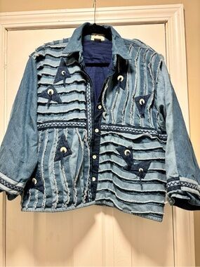 Vintage Detailed Denim Jacket